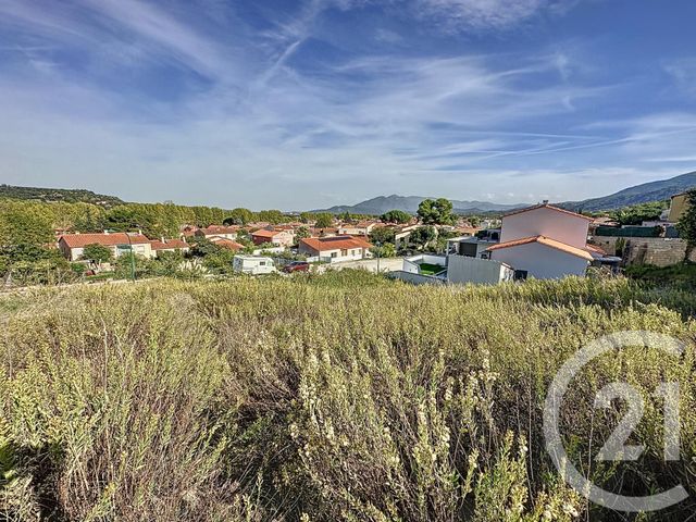 terrain à vendre - 841.0 m2 - CERET - 66 - LANGUEDOC-ROUSSILLON - Century 21 Agence Des Cerisiers